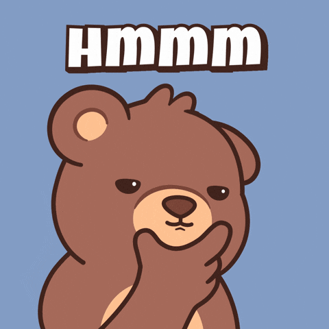 Confused Teddy Bear GIF by BEARISH