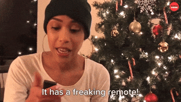 It Has A Freaking Remote!