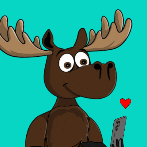 DoYouMoose giphyupload love heart like GIF