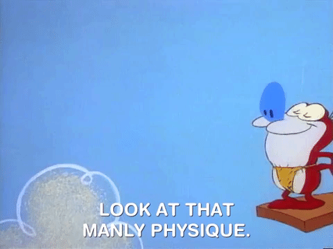 ren and stimpy nicksplat GIF