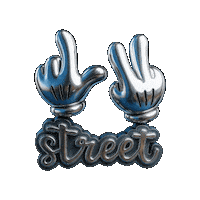 Peace Hand Sticker
