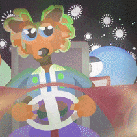 Happy Space GIF by Santi_OFF