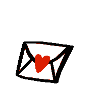 Postsnailpress thumbsup stamp snail envelope Sticker