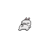 Pixel Rabbit Sticker