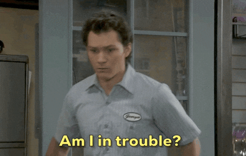 In Trouble Oops GIF by CBS