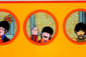 yellow submarine GIF