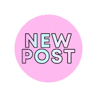 Post Gradient Sticker by Cosmicrx