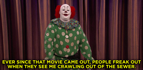 clowns GIF by Team Coco