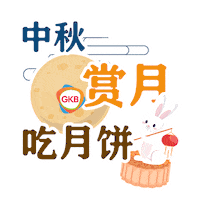 Celebration Moon Sticker by GKB