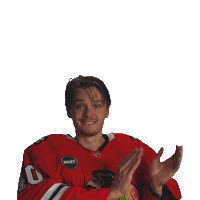 Ice Hockey Sport Sticker by NHLBlackhawks