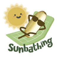 cantiknyakulitsehat sunbathing berjemur cantiksehat lengkapicantiksehatmu Sticker