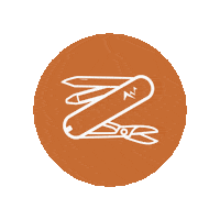 AdventurUsWomen outdoor multitool swiss army knife adventurus women Sticker