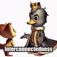 Peace Interconnectedness GIF by sirduckbeth