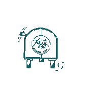 getfizzyatl bar cocktail atlanta beverage Sticker