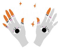 Magic Hands Sticker