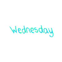 Wednesday Sticker