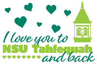 Oklahoma Love Sticker by Northeastern State University