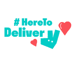 Takeaway Food Delivery Sticker by Deliveroo