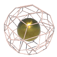 Gold Breathe Sticker by J.B. Kinard