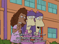 angry lisa simpson GIF