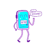 Cartoon Text Sticker by Neither Funny Nor Original
