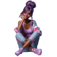 Woman Sticker