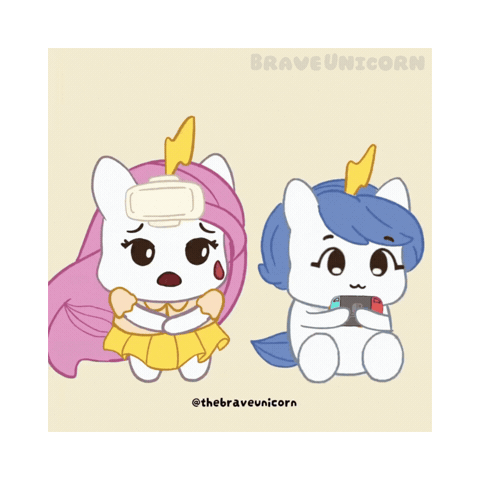 Confused No Idea Sticker by Brave Unicorn