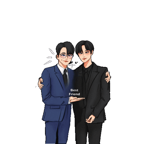 zufiann giphyupload friend brother bestfriend Sticker