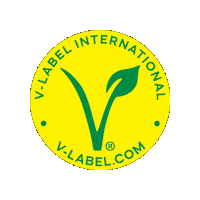 vlabel vegan vlabel vegan logo vegan product Sticker