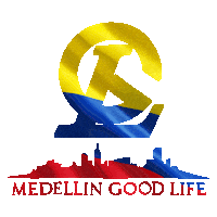 Colombia Medellin Sticker by Miami Good Life