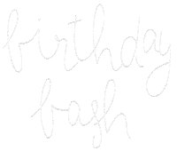 Birthday Party Text Sticker