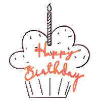 Happy Birthday Sticker