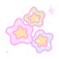 Space Stars Sticker by cait robinson