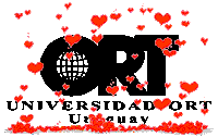 valentine hearts Sticker by Universidad ORT Uruguay