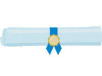 UCENManchester graduation scroll class of 2020 ucen manchester Sticker