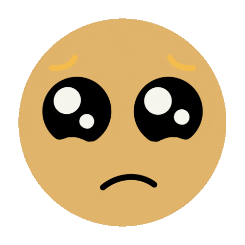 Sad Cry Sticker