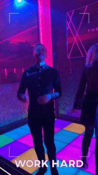 MadeByShape dance party happy dance party hard GIF