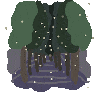 Magic Forest Sticker