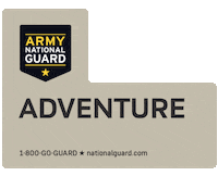 National Guard Adventure Sticker by California Army National Guard