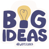 thewordonthestreet big ideas the word on the street wots2023 torontowots Sticker