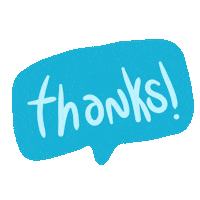Post Thank You Sticker by Poupoutte