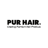 purhair logo hair organic purhair Sticker