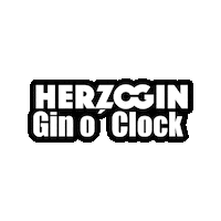 Gin Ginoclock Sticker by Herzogin