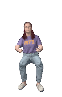 3D Portrait Sticker by Originals