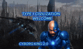 Cyborg Yes King GIF