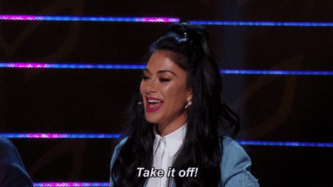 nicole scherzinger masks GIF by Fox TV