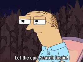 Search Begin GIF by Adult Swim