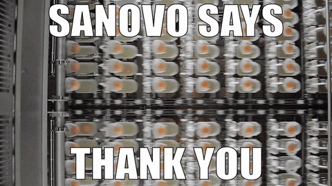 sanovotechnologygroup giphyupload thank you thanks egg GIF