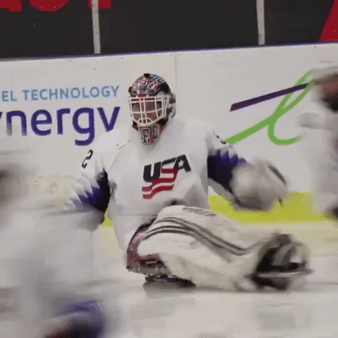 USAHockey giphygifmaker dancing hockey usa GIF