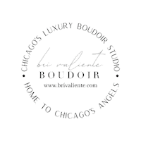 Brivaliente chicago photographer boudoir brivaliente Sticker
